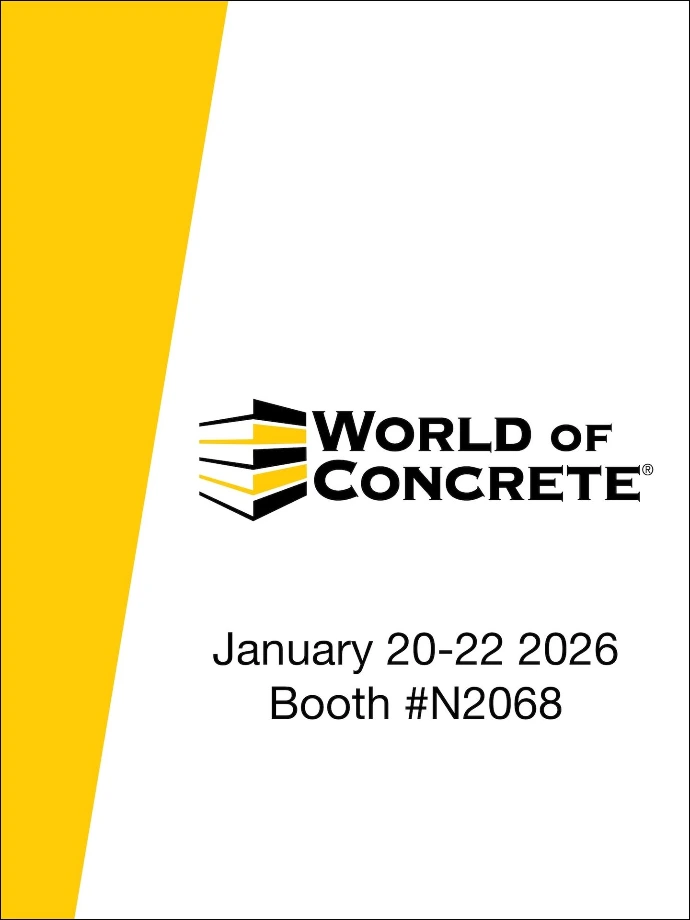 World of Concrete booth N2068