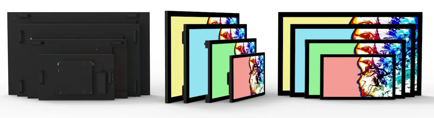 Volanti Displays touchscreen monitors optimized for detailed plan reviews.