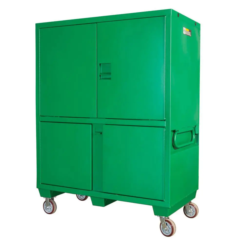 Weather-sealed design of the Plan Review Job Box ensures reliable performance in various environmental conditions on construction sites.