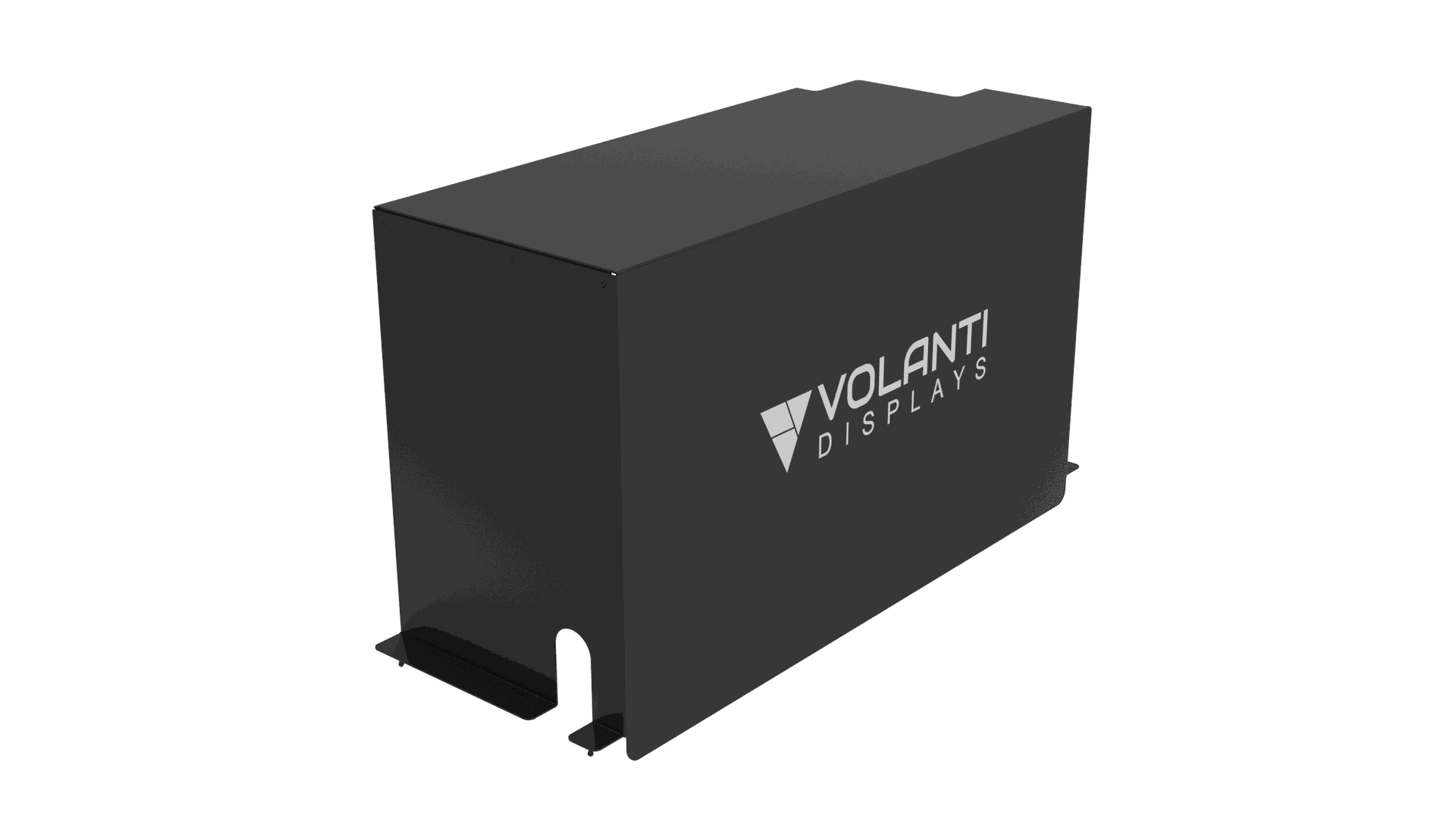 Durable protective equipment cover accessory for Volanti's touchscreen displays, safeguarding against dust and environmental factors.