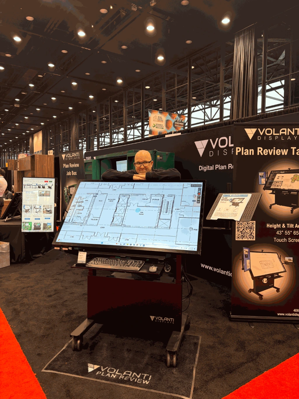 Volanti at construction trade shows 4