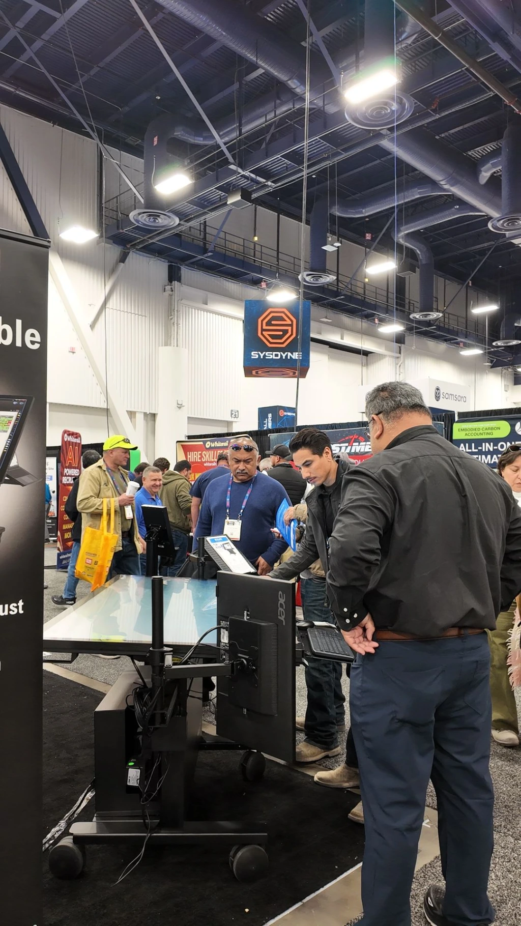 Volanti at construction trade shows 8